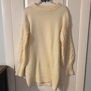 a new day Ivory Sweater Dress